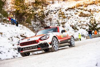 AGROTEC Czech Abarth Team Rallye Monte Carlo
