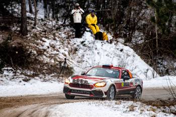 AGROTEC Czech Abarth Team Rallye Monte Carlo 