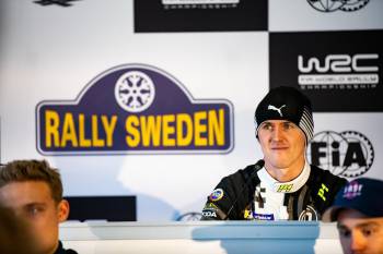 Filip Mareš Rally Sweden 