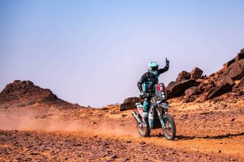 Libor Podmol na Dakaru 