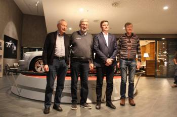 Rohrl a Clausecker v Muzeu Traumwerk pana Porscheho