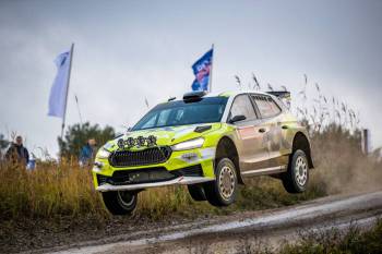ŠKODA FABIA RS Rally2 týmu Toksport WRT
