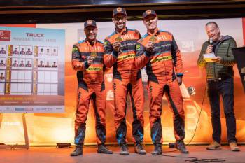 Vítěz Rallye Dakar Martin Macík